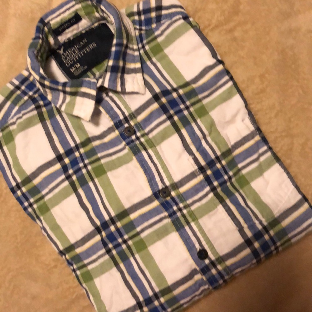 American Eagle mens Cotton Button down shirt